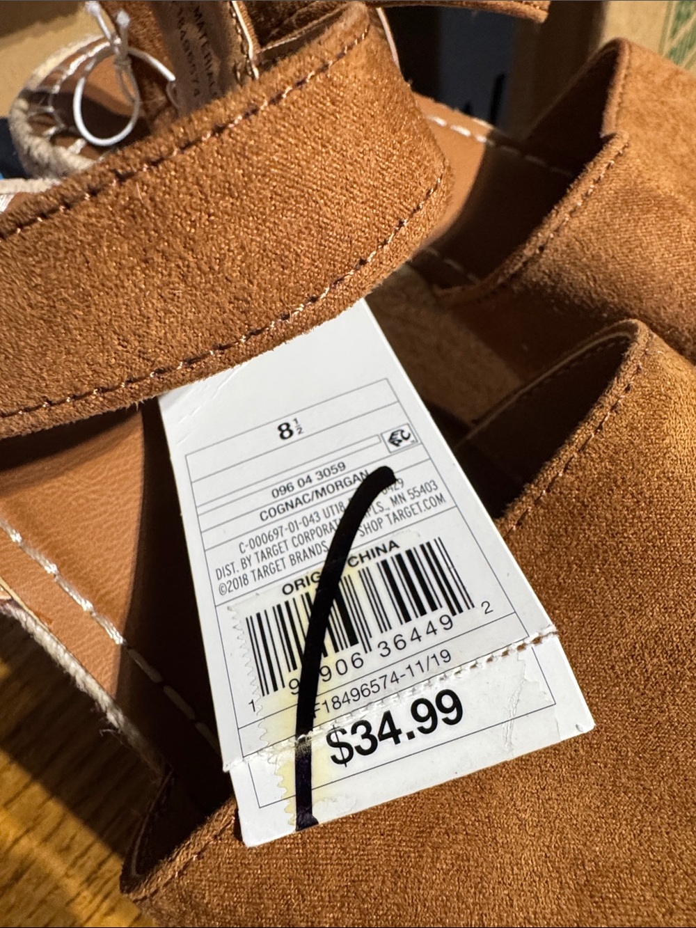 Women's Morgan Espadrille Wedge - Universal Thread - Picture 3 of 3